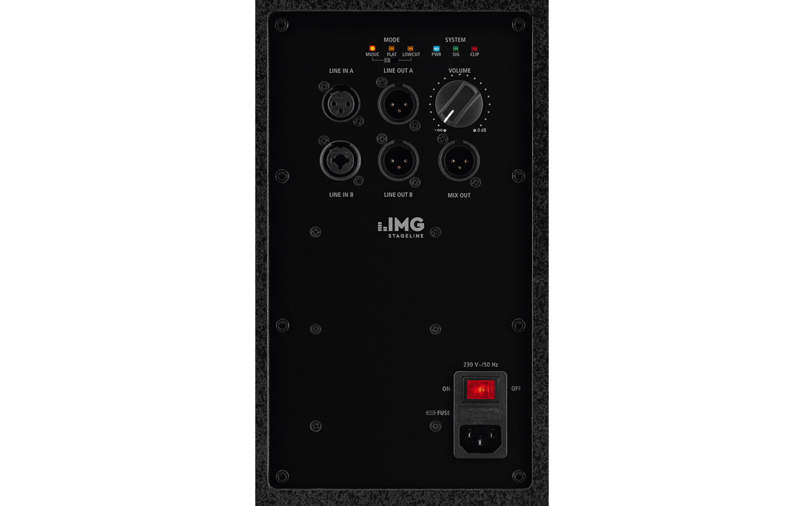 IMG Stageline DRIVE-10A PA-DSP-Lautsprecherbox