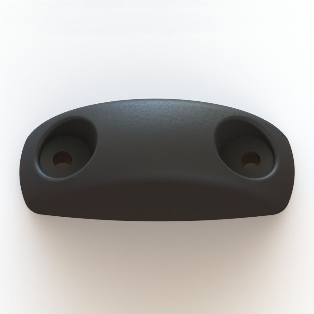 Adam Hall 4946 Plastikfuß 73 x 28 x 29 mm