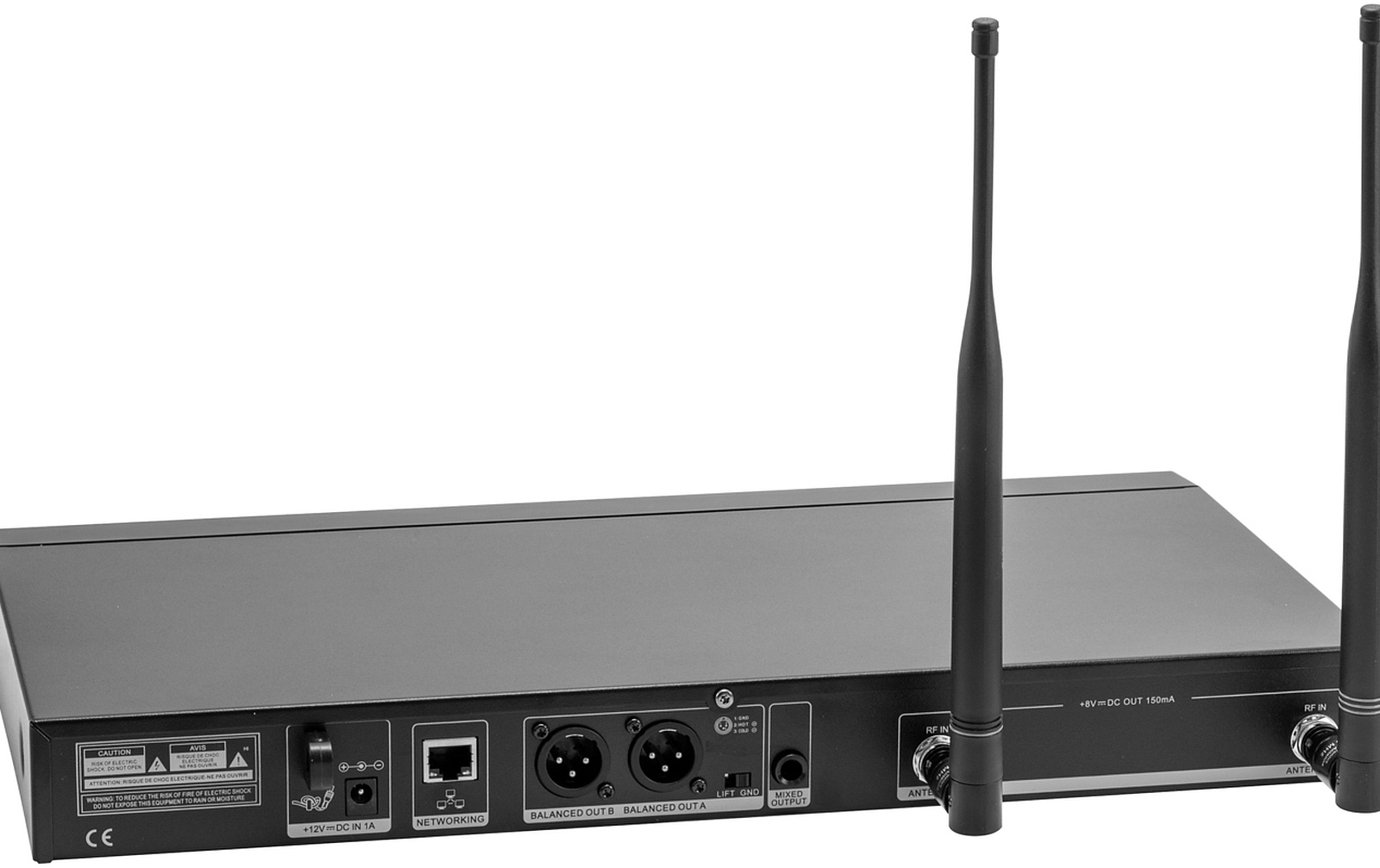 Relacart UR-260D 2-Kanal-UHF-Empfänger 522-554 MHz