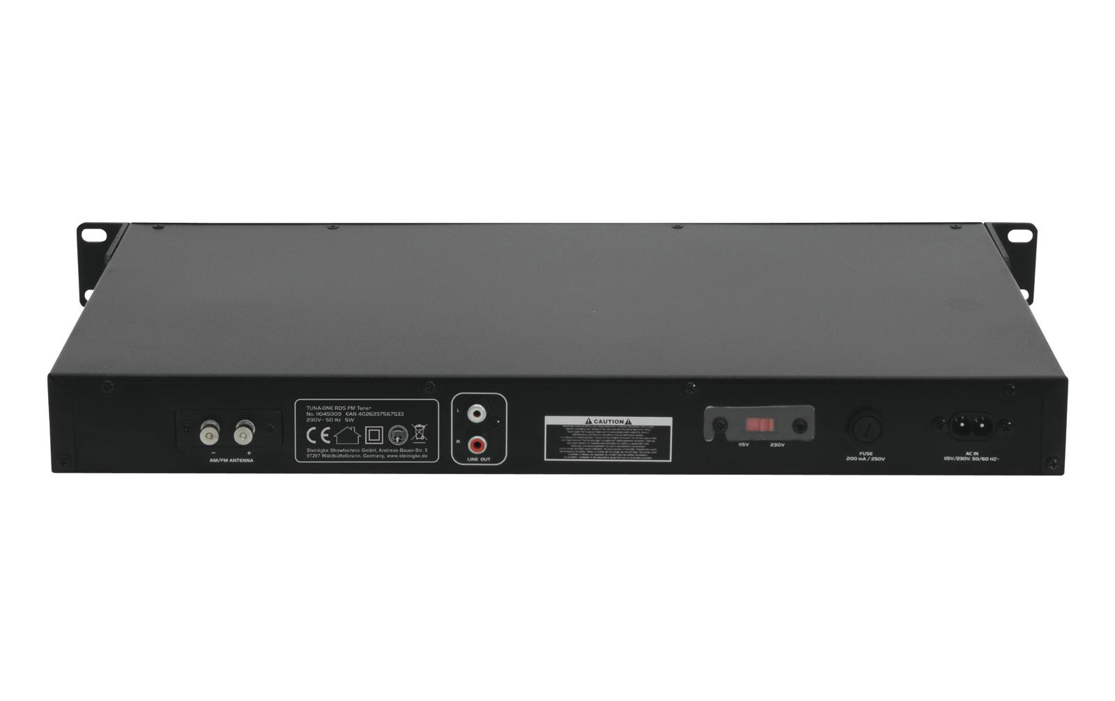 Omnitronic TUNA-ONE RDS FM-Tuner