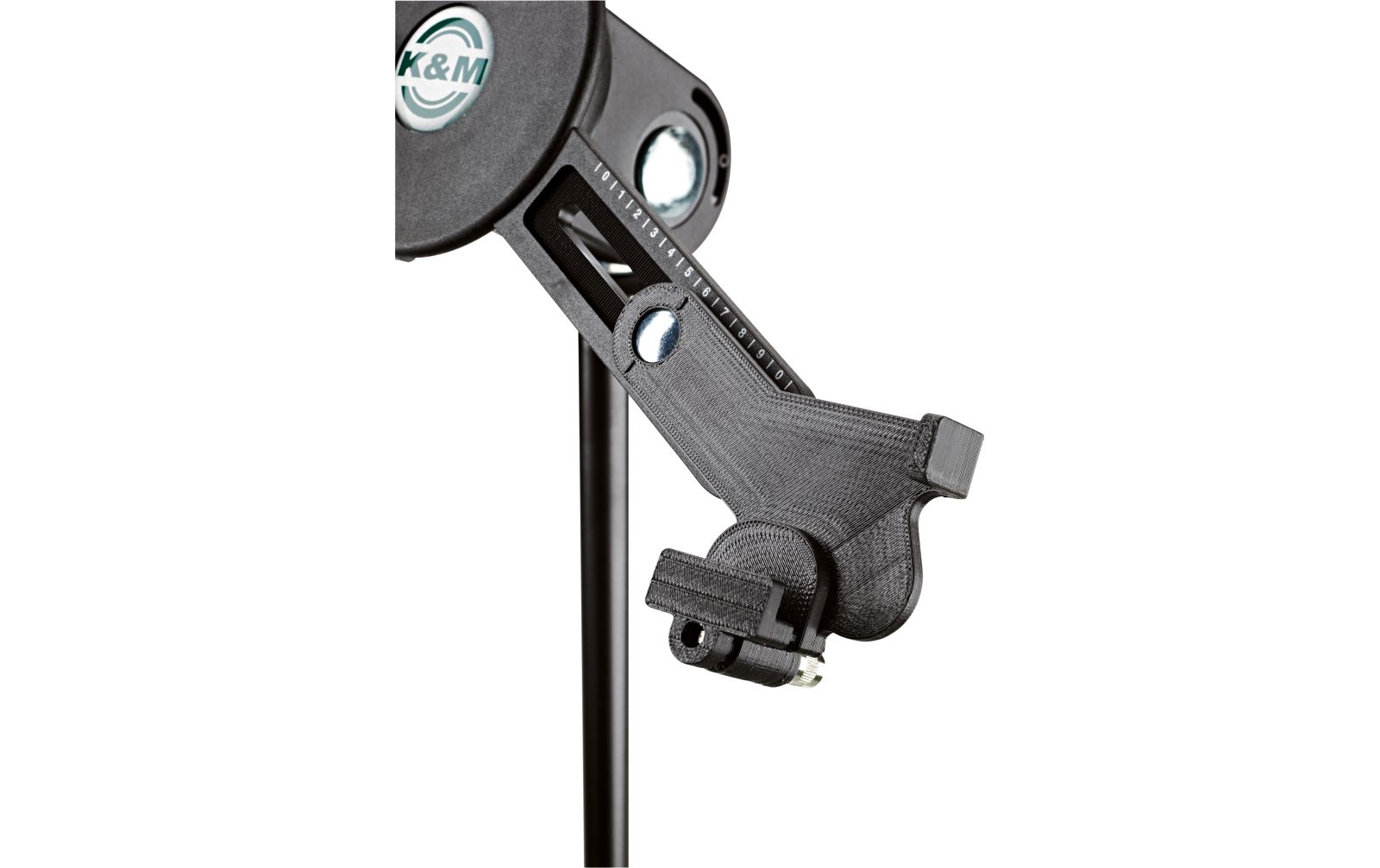 K&M 19790 Tablet-PC-Stativhalter - schwarz 3/8"
