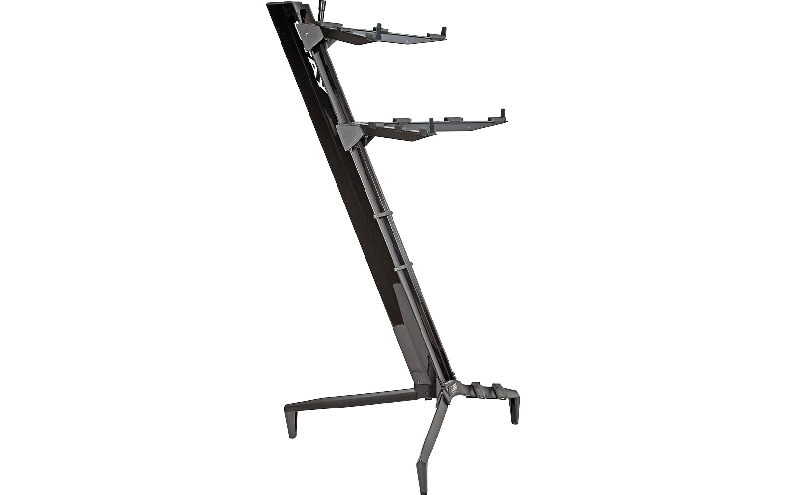 Stay Music TOWER T1300/02-BLK Keyboardständer 130cm - 2 Auflagen - schwarz