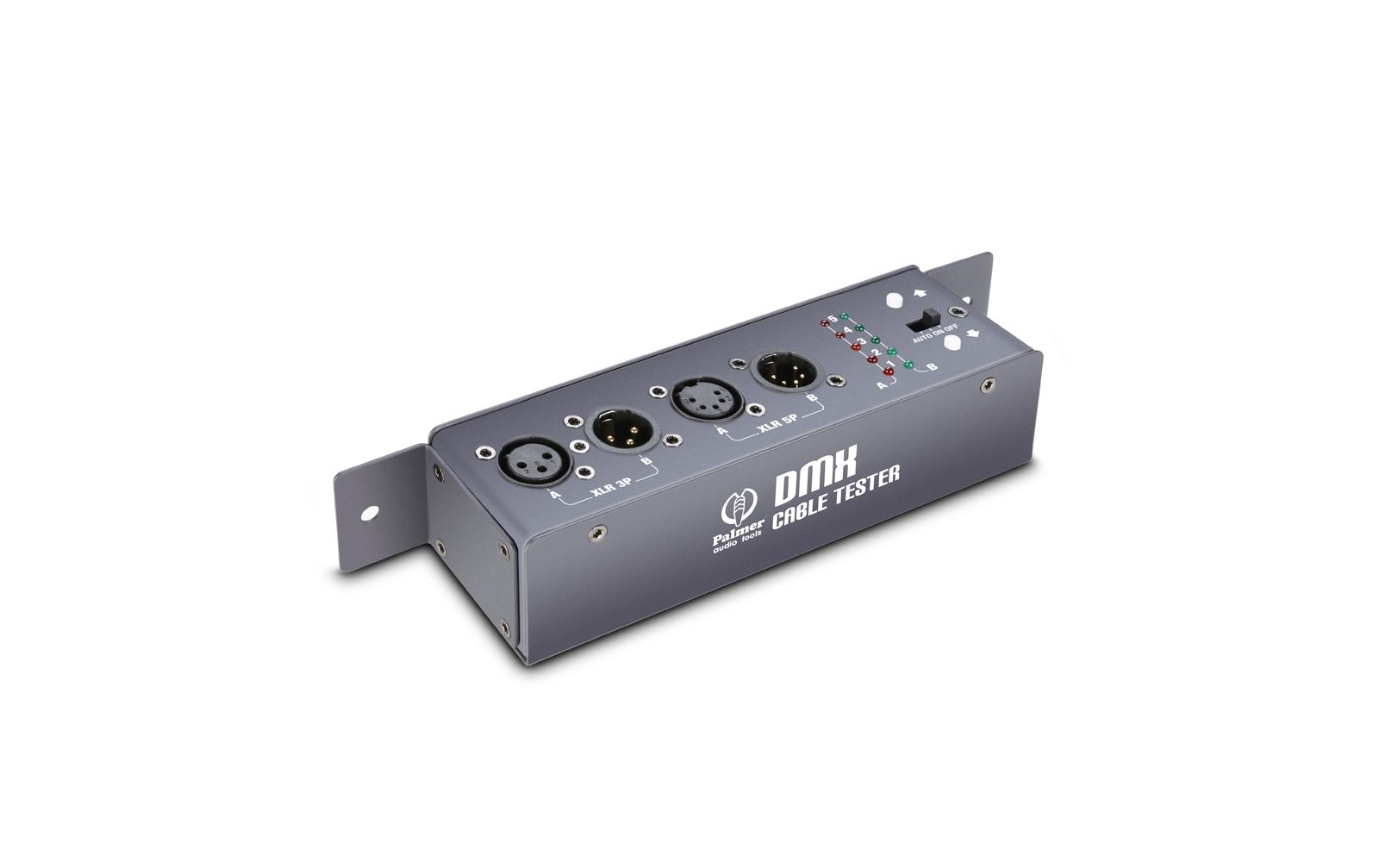 Palmer Pro MCT DMX 3-Pol und 5-Pol DMX- und XLR-Kabeltester