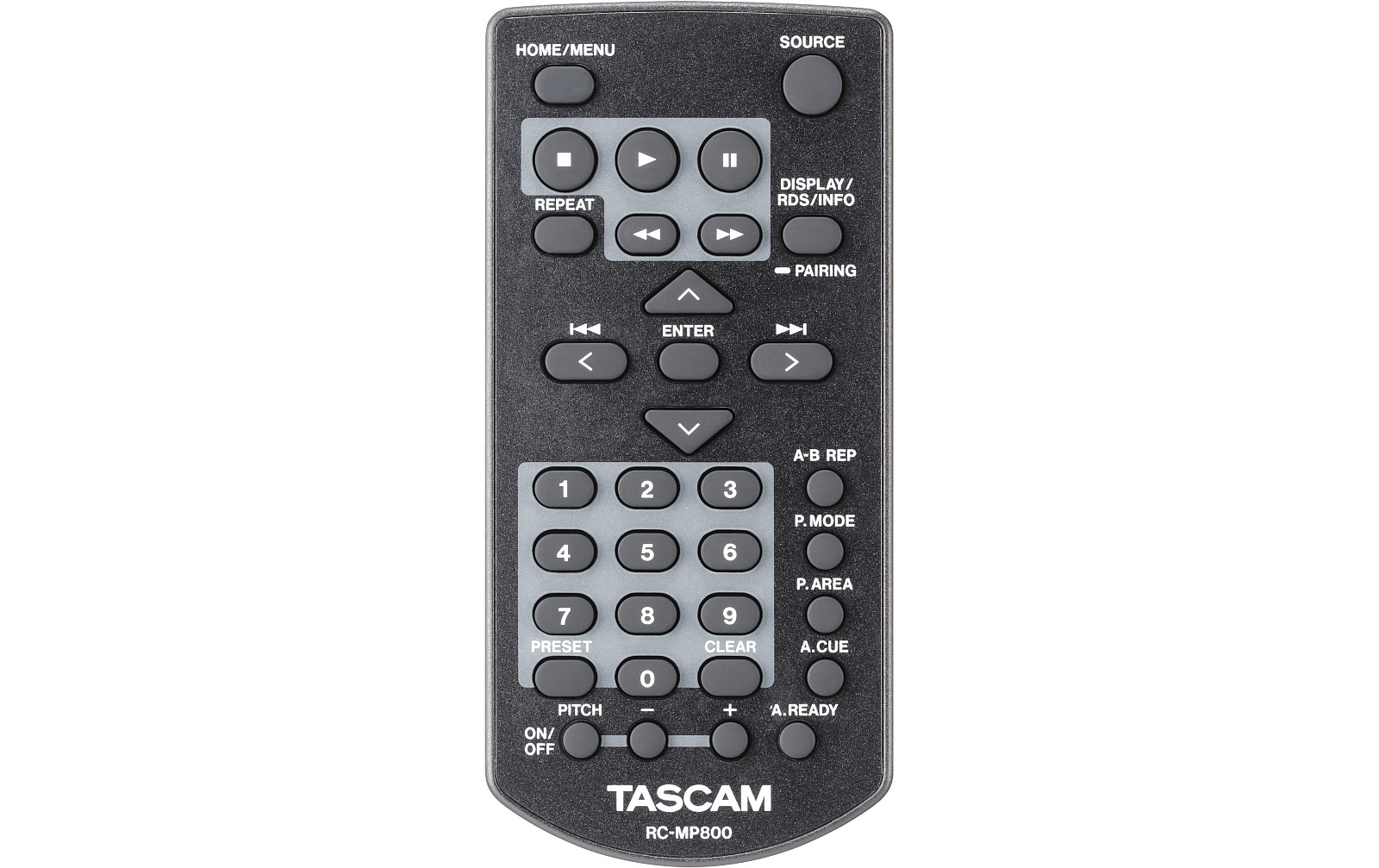 Tascam MP-800UDAB Medienplayer mit DAB/UKW-Radio