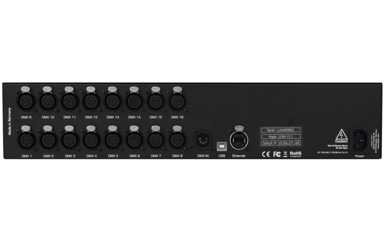 Madrix Luna 16 Port USB / Art-Net Node