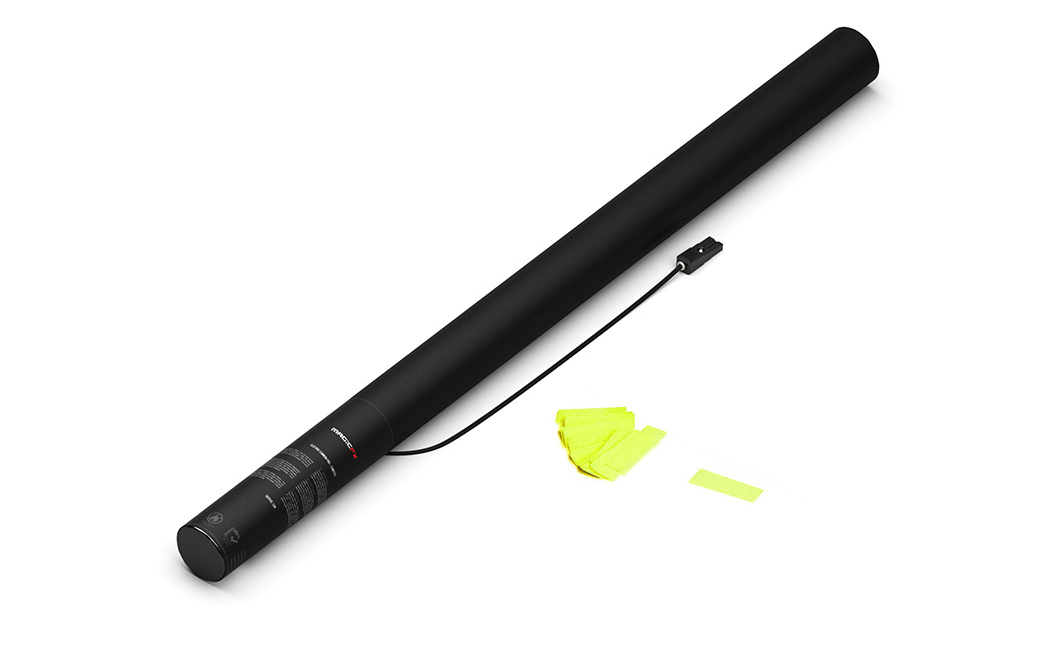 Magic FX Elektrische UV Konfetti Kanone Pro 80cm Fluo Yellow