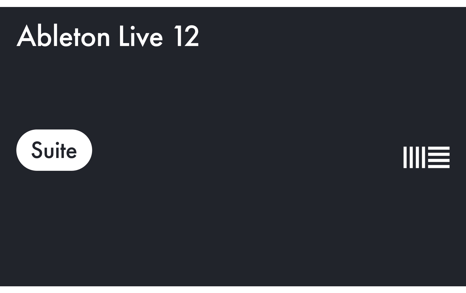 Ableton Live 12 Suite UPG von Live Lite Lizenzcode