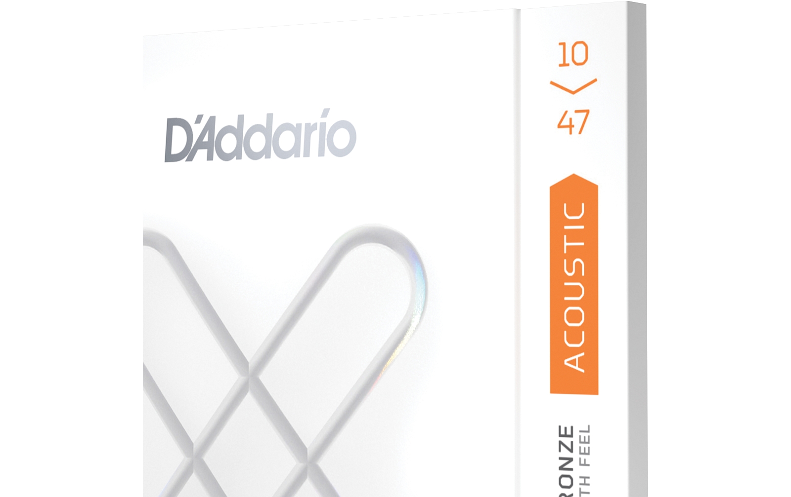 D'Addario XSAPB1047 Phosphorbronze-Akustiksaite, Extra Light, 10-47