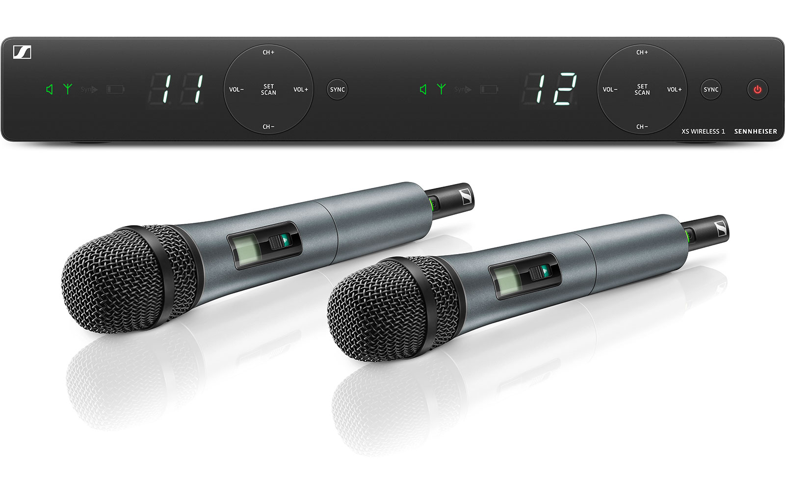 Sennheiser XSw 1-825 Dual Vocal Set GB-Band (606 - 630 MHz)