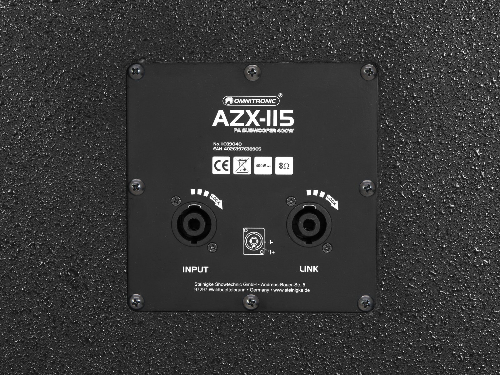 Omnitronic AZX-115 PA-Subwoofer 400W