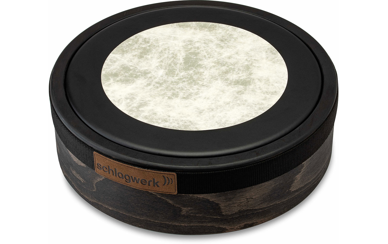 Schlagwerk RTB14BLK Bodhran NeoTrad, Black Brown, 14" Mylarhead, inkl. BT24