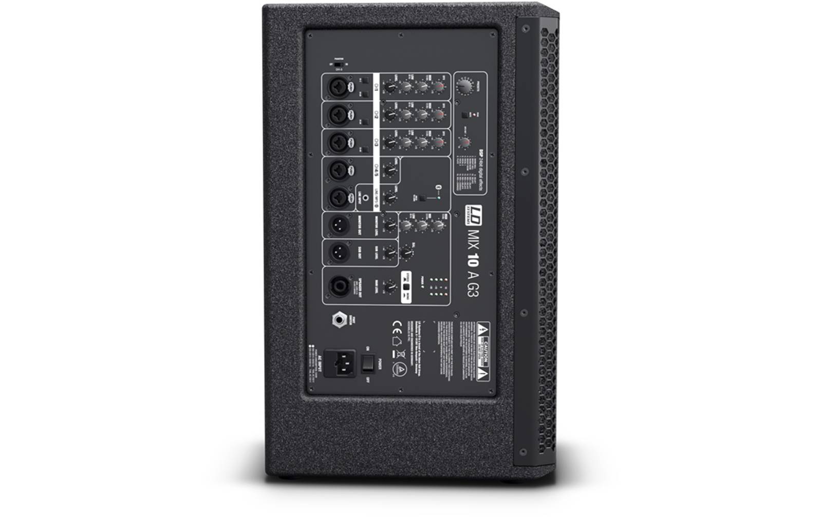 LD Systems MIX 10 A G3 2-Weg Aktiv-Lautsprecher mit integriertem 7-Kanal-Mixer
