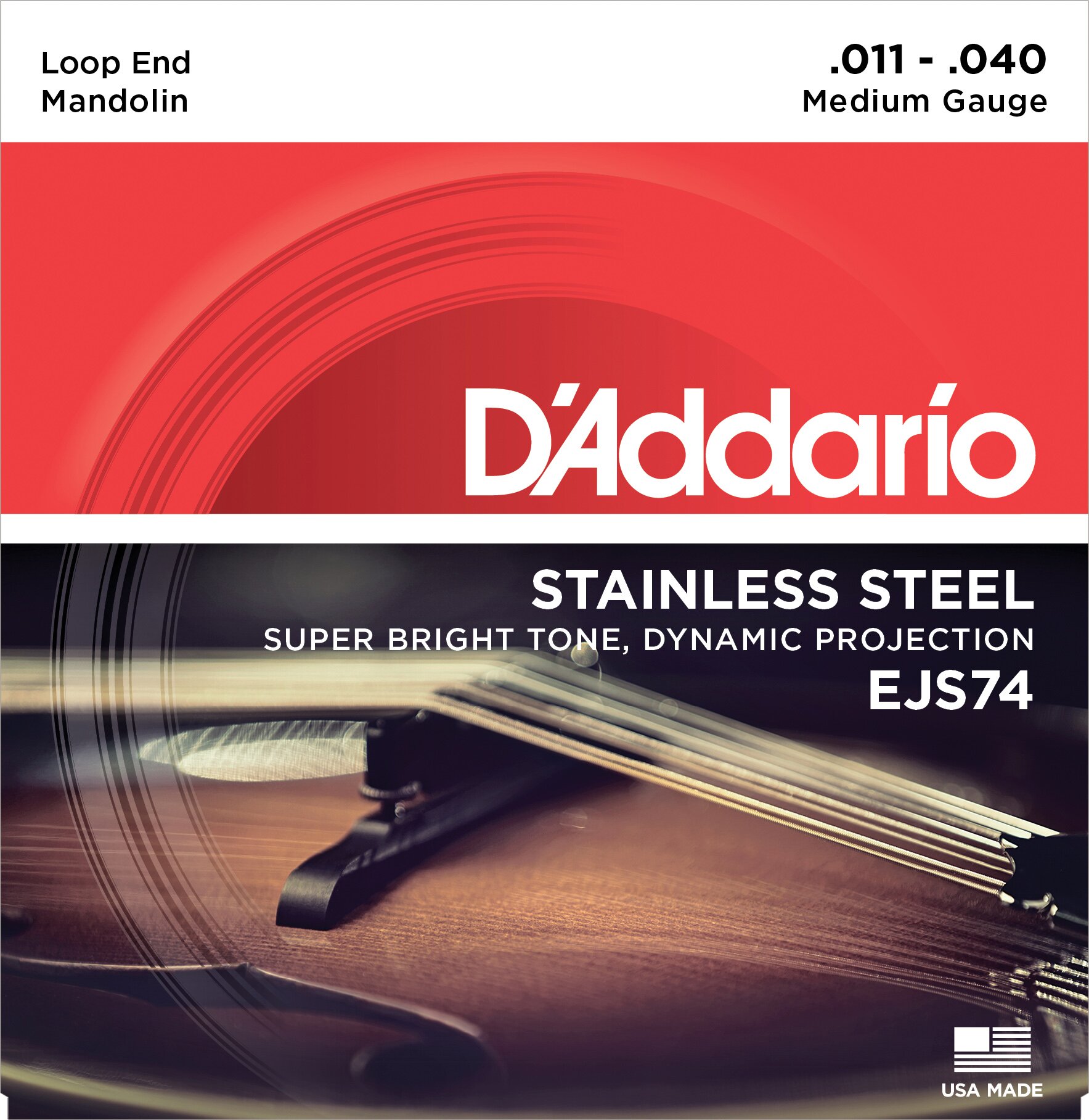 Daddario EJS74 Saitensatz für Mandoline