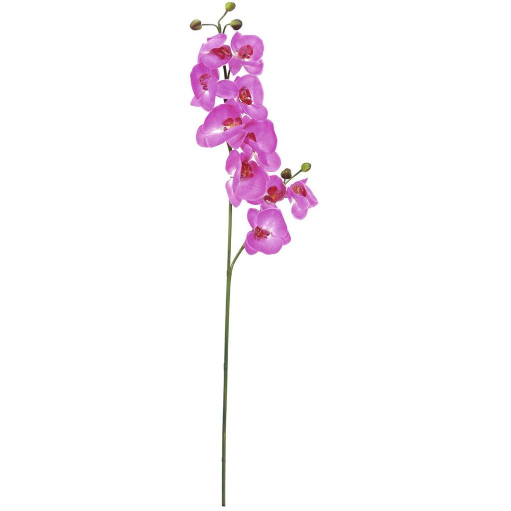 Europalms Orchideenzweig, lila, 100cm, Kunststoff