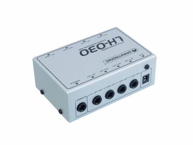 Omnitronic LH-030, 4 x Kopfhörer-Verstärker