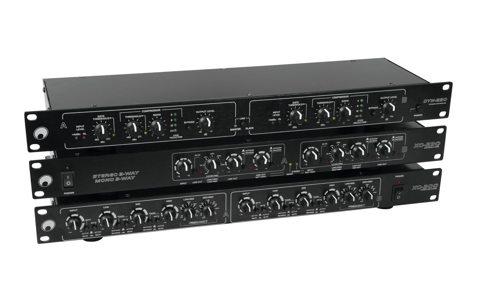 Omnitronic XO-230 Aktive Frequenzweiche