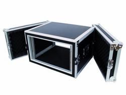 Roadinger Verstärkerrack SP-2, 6HE, Shock-Proof