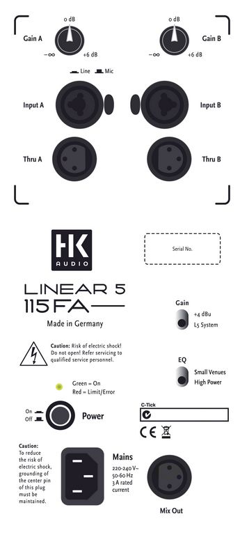 HK Audio L5 115 FA - Linear 5 Serie