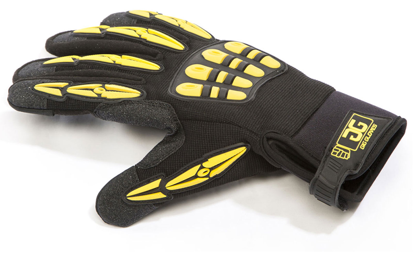 Gig Gear Original Gloves, Paar, schwarz/gelb, L