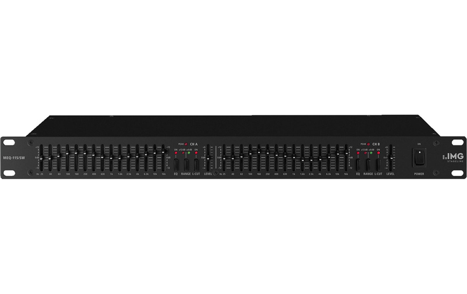 IMG Stageline MEQ-115/SW 15x2 Band Equalizer