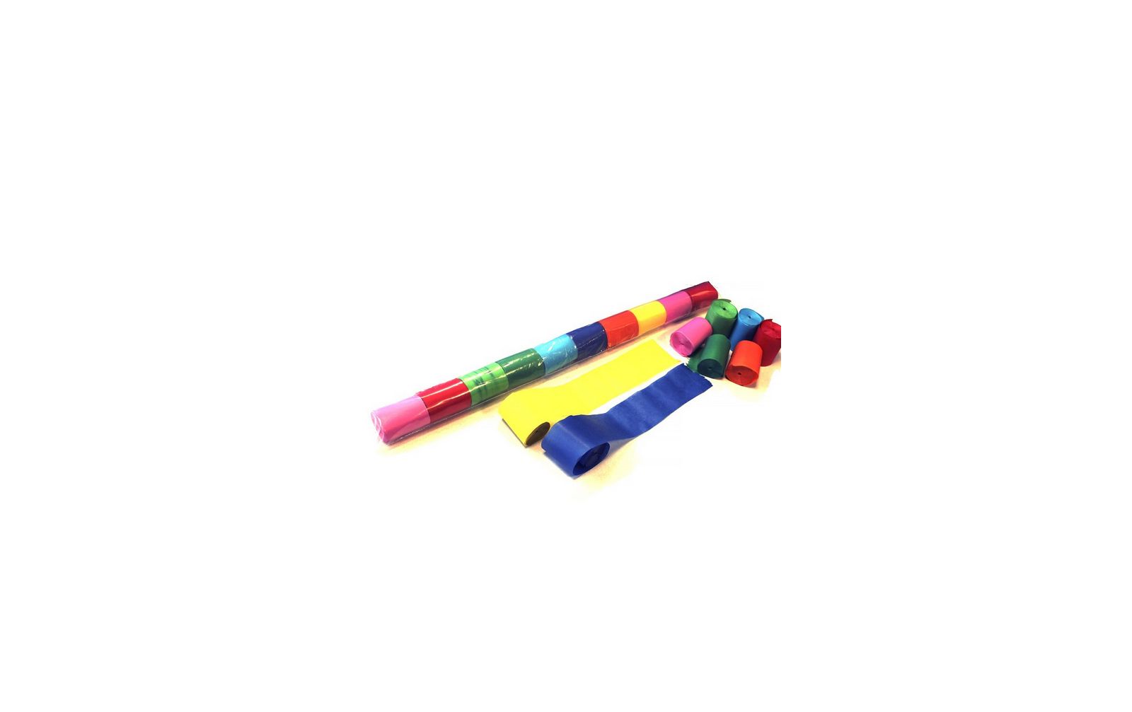 Magic FX Stadium Luftschlangen 20m x 5cm Bunt Beutel