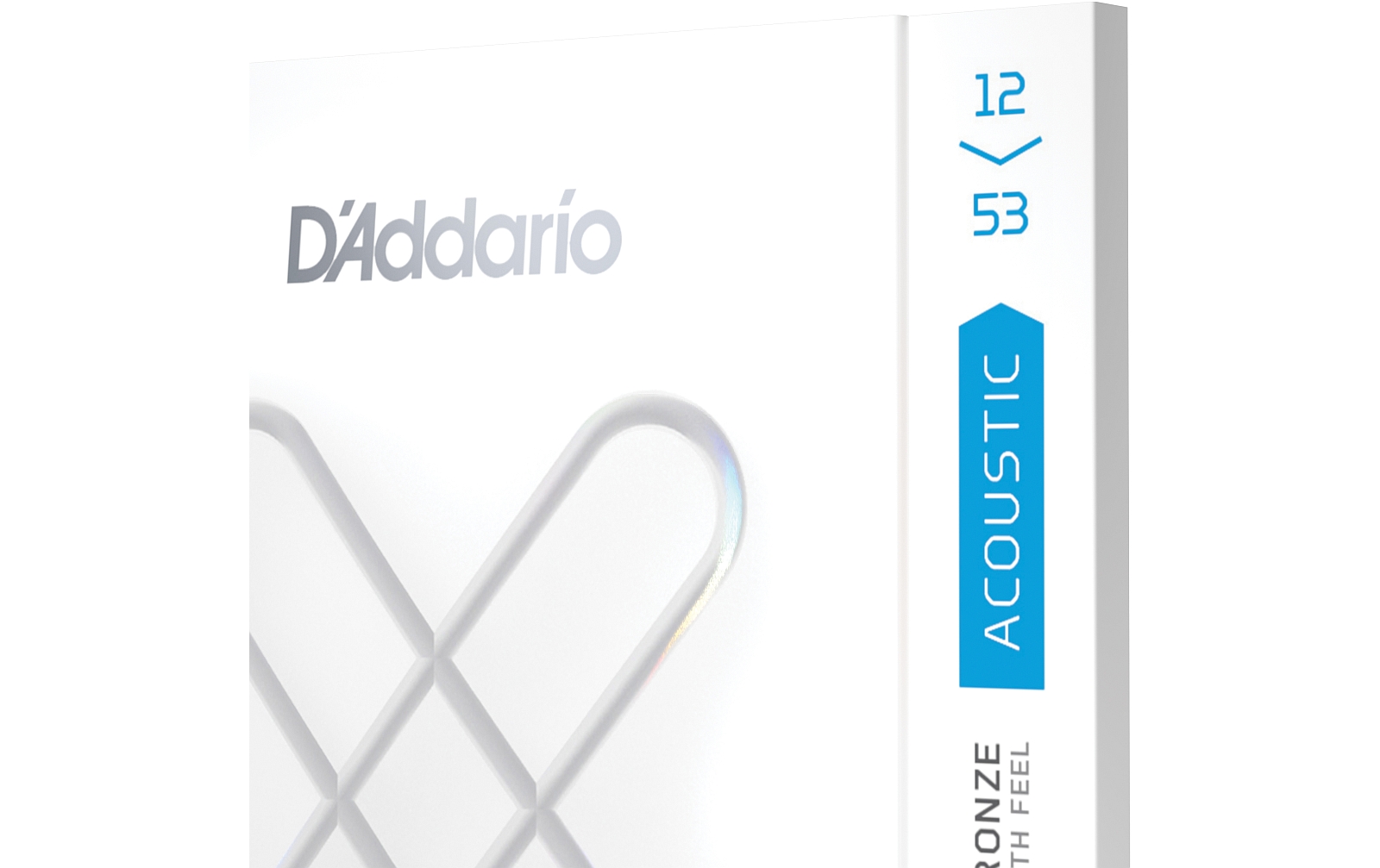 D'Addario XSAPB1253 Phosphorbronze-Akustiksaite, Light, 12-53