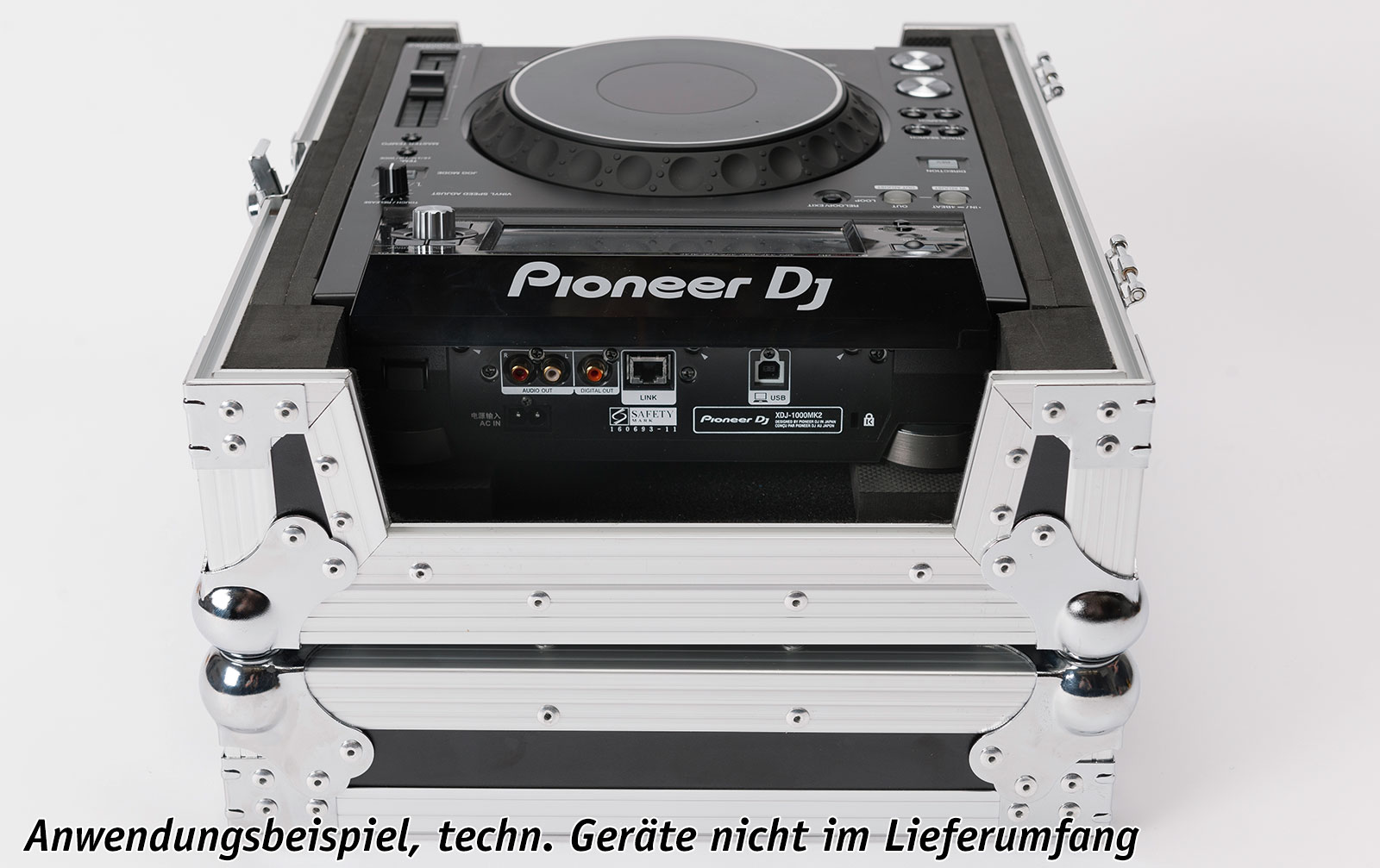 Magma DJ-Controller Case XDJ-1000 MK2 black/silver (40990)