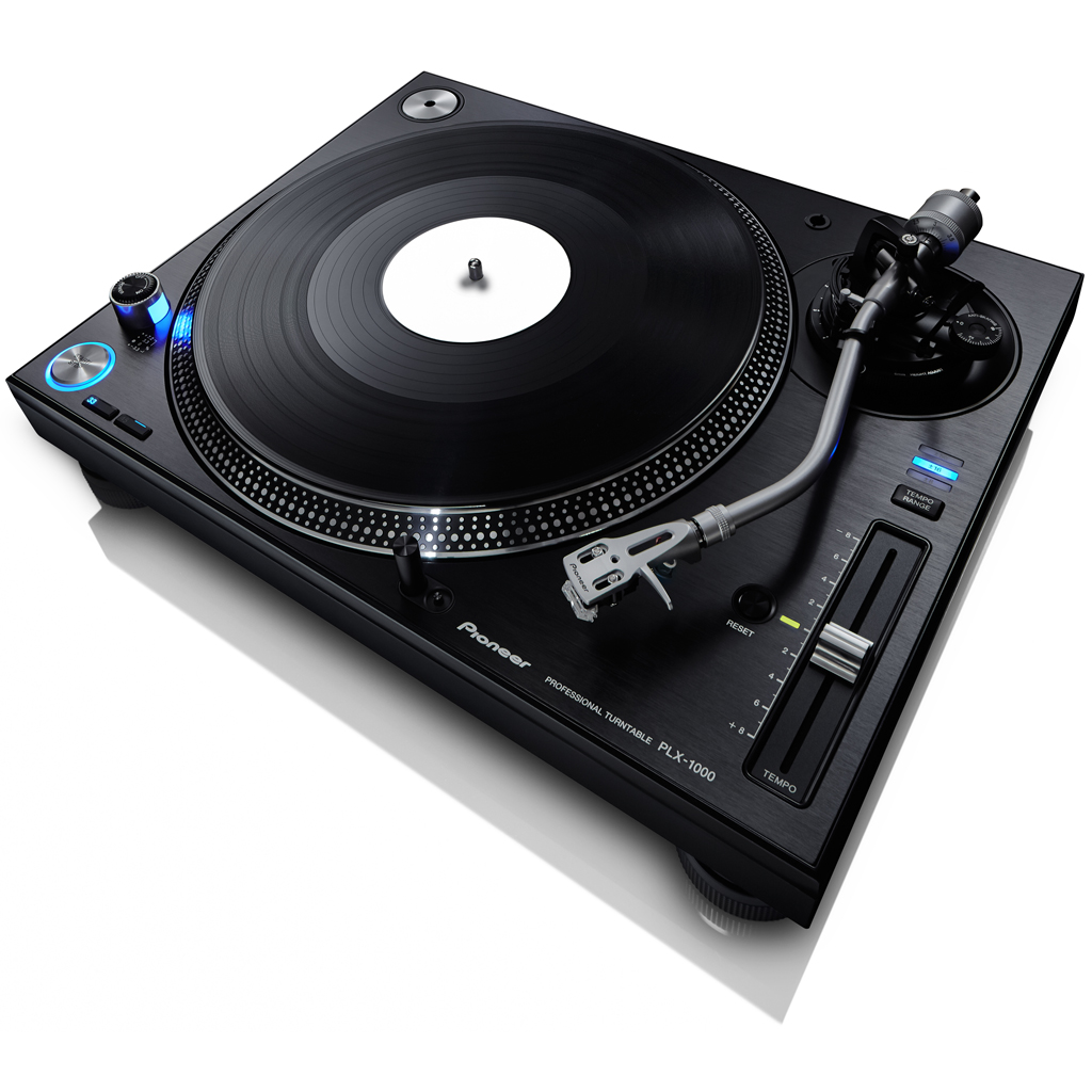 Pioneer PLX-1000 Doppelpack inkl. Slipmats Technics "Headshell" Set