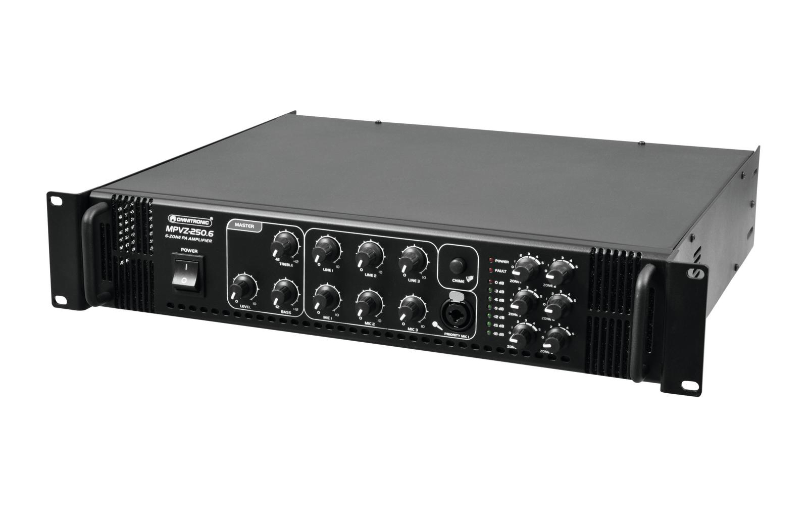 Omnitronic MPVZ-250.6 Mischverstärker