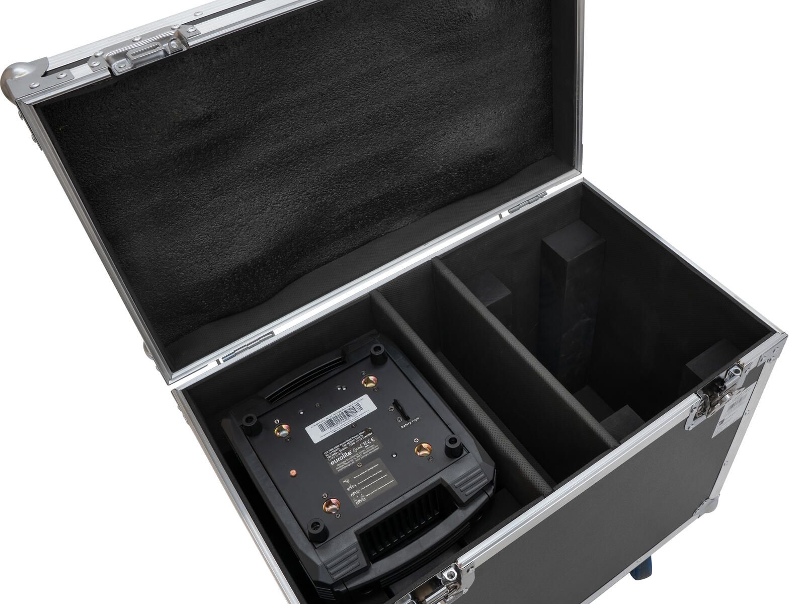 Roadinger Flightcase 2x TMH-H380 mit Rollen