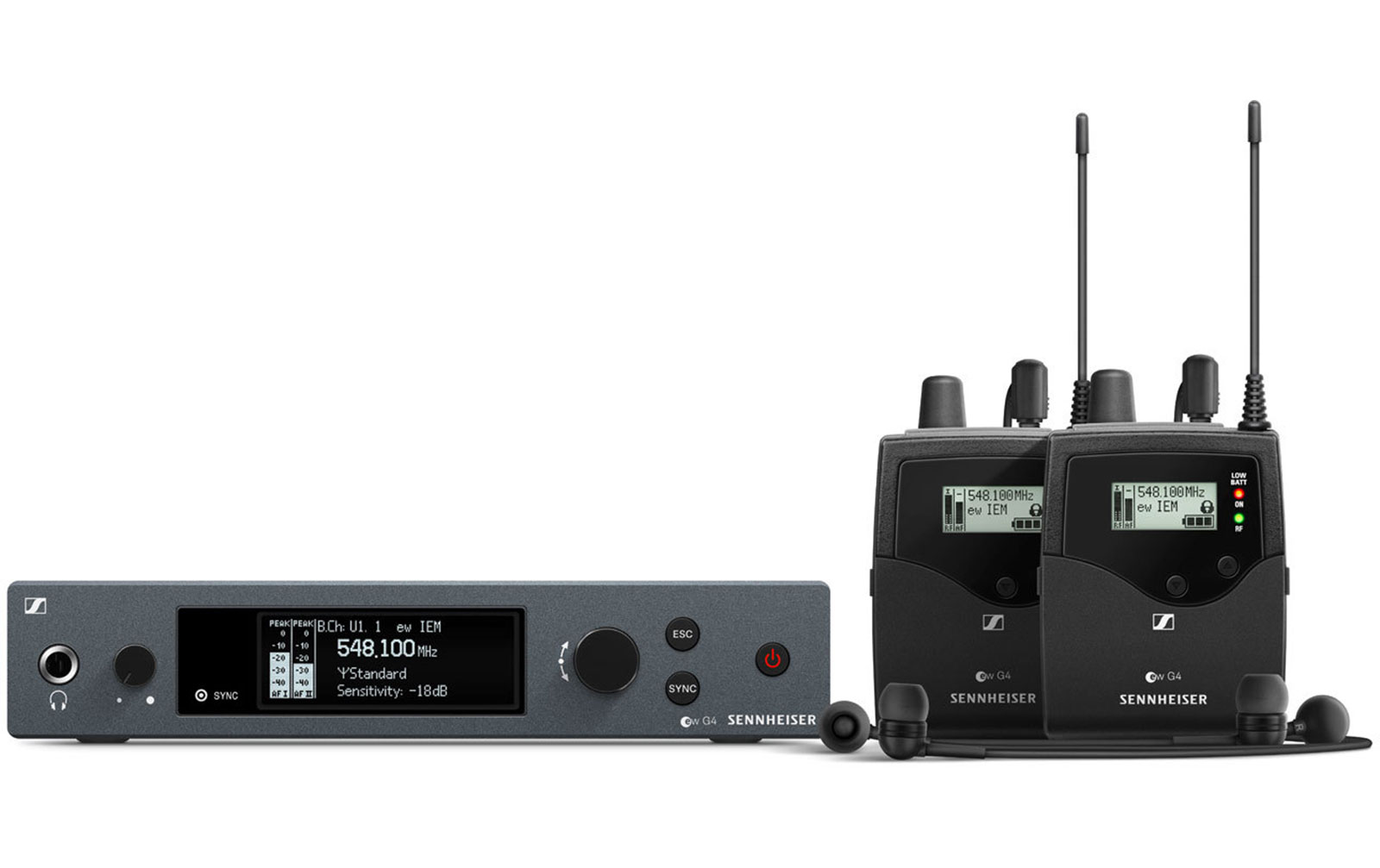 Sennheiser ew IEM G4 TWIN G Frequenz (566 - 608 MHz)