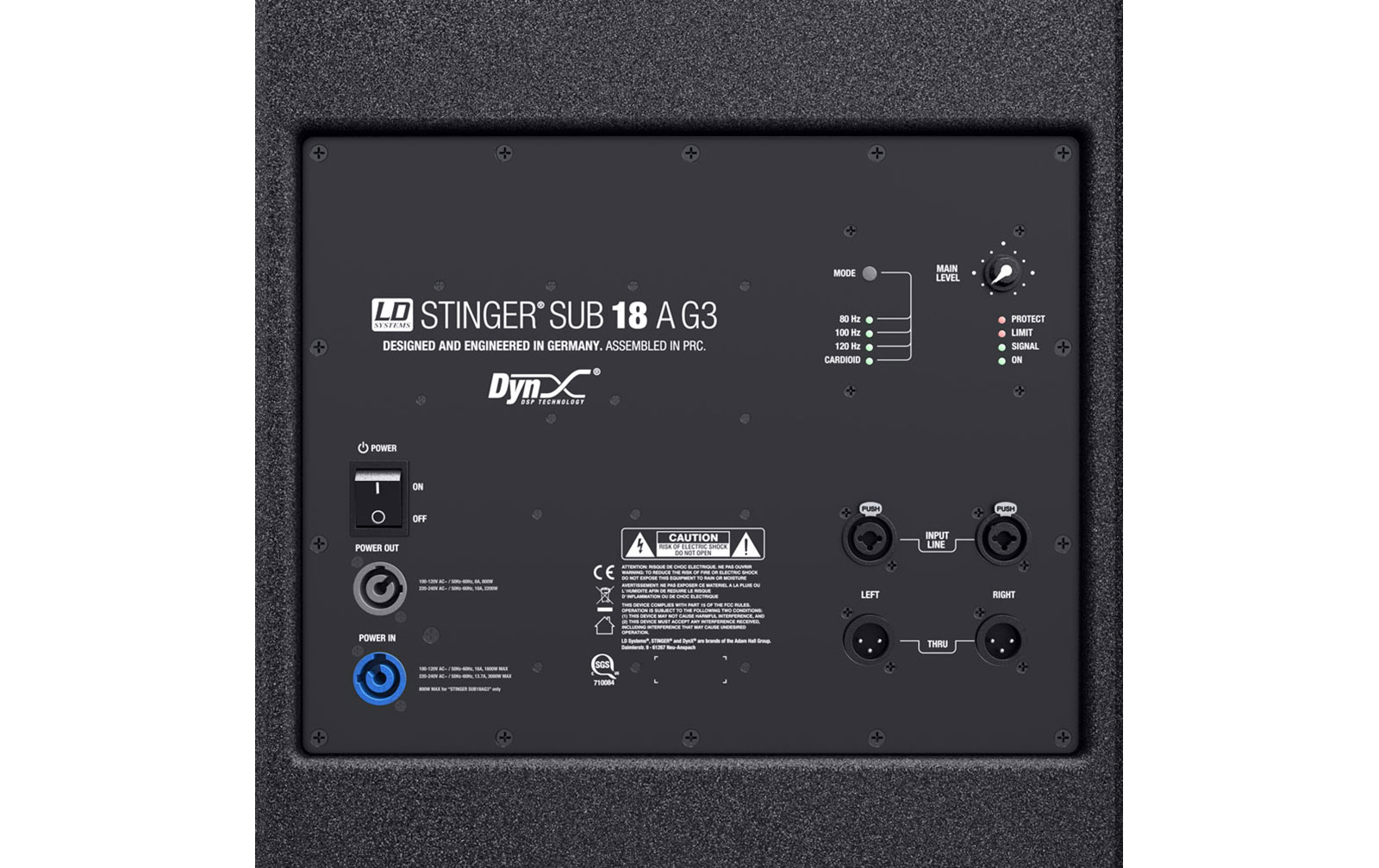 LD Systems Stinger Sub 18 A G3 Aktiver 18" Bassreflex PA Subwoofer