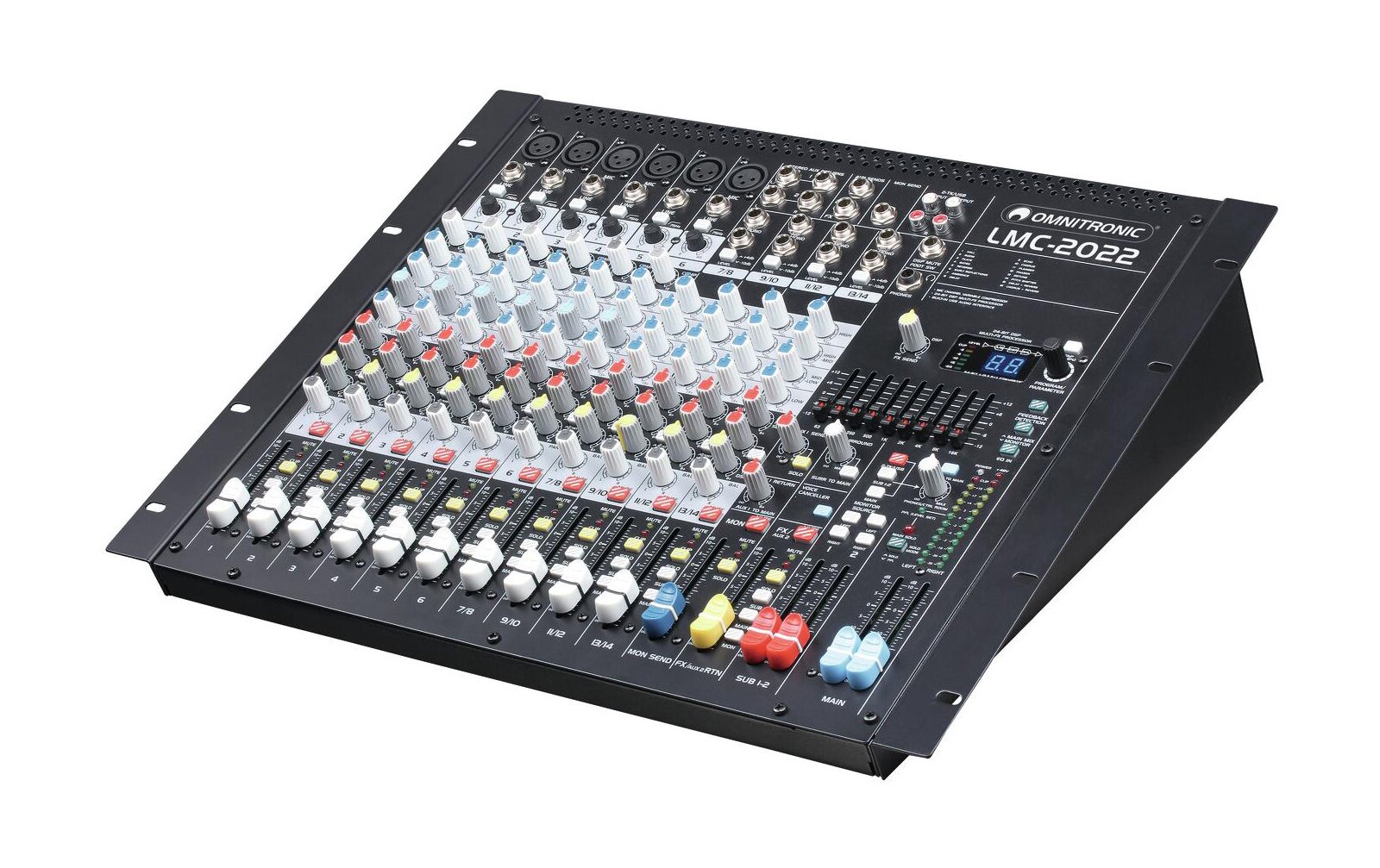 Omnitronic LMC-2022FX USB Mischpult
