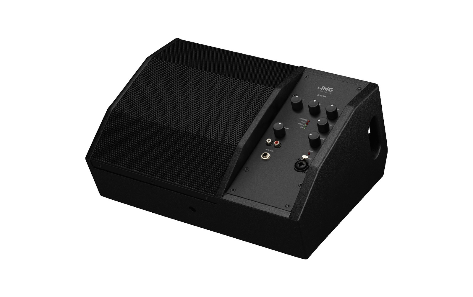 IMG Stageline FLAT-M8 Aktive PA-Bühnenmonitorbox, 300 W