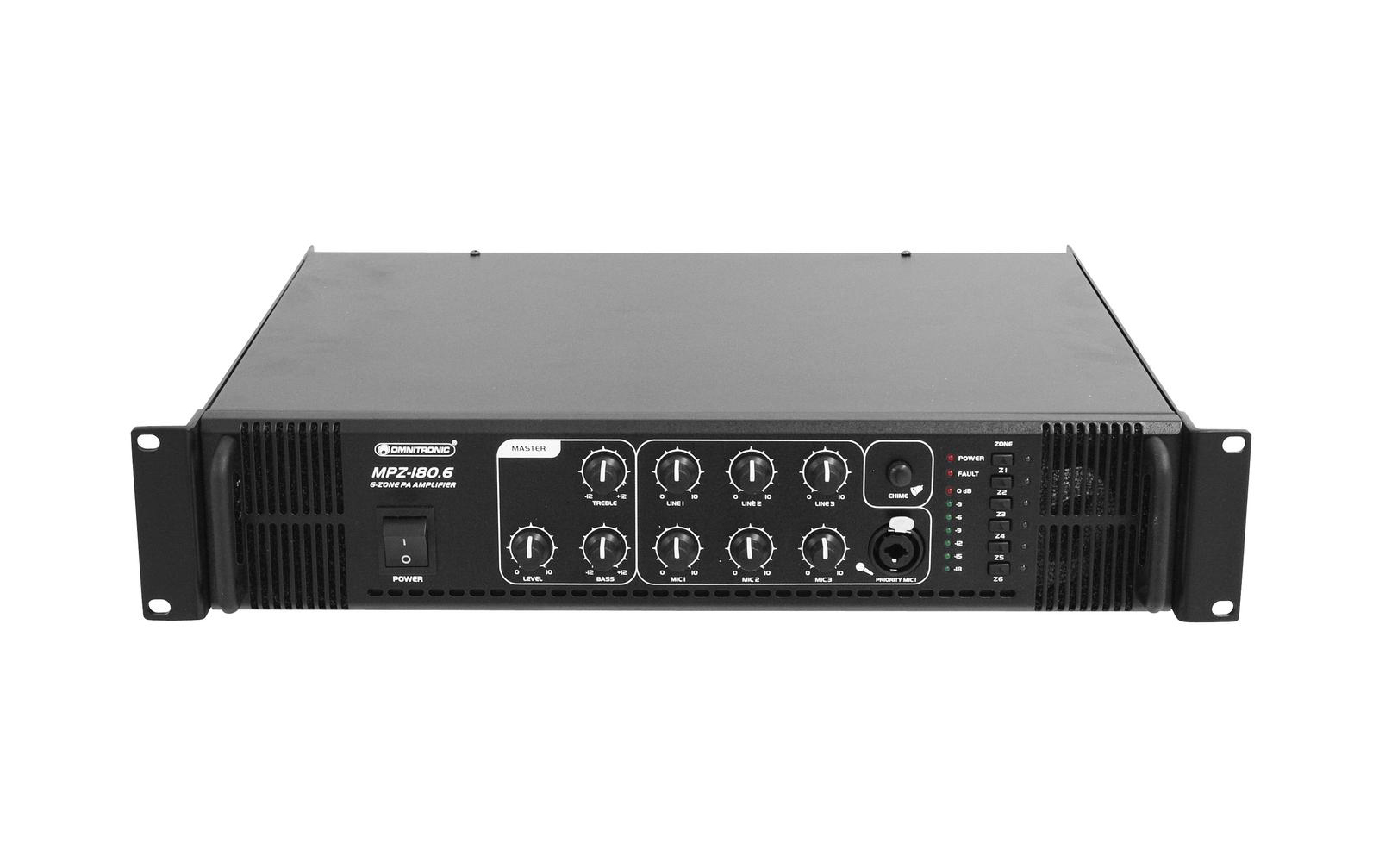 Omnitronic MPZ-180.6 ELA-Mischverstärker