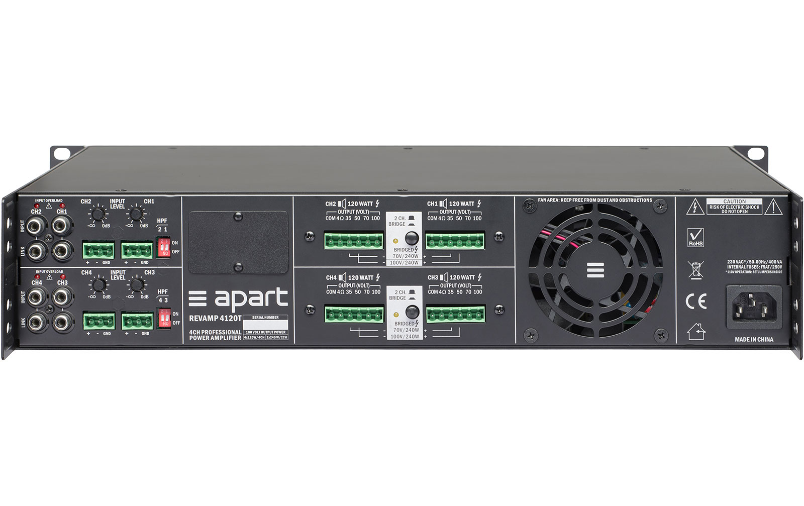 Apart Audio Revamp 4120T by Biamp Systems