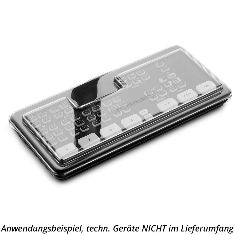 Decksaver Black Magic Design ATEM Mini, ATEM Mini Pro & ATEM Mini Pro ISO Staubschutzabdeckung