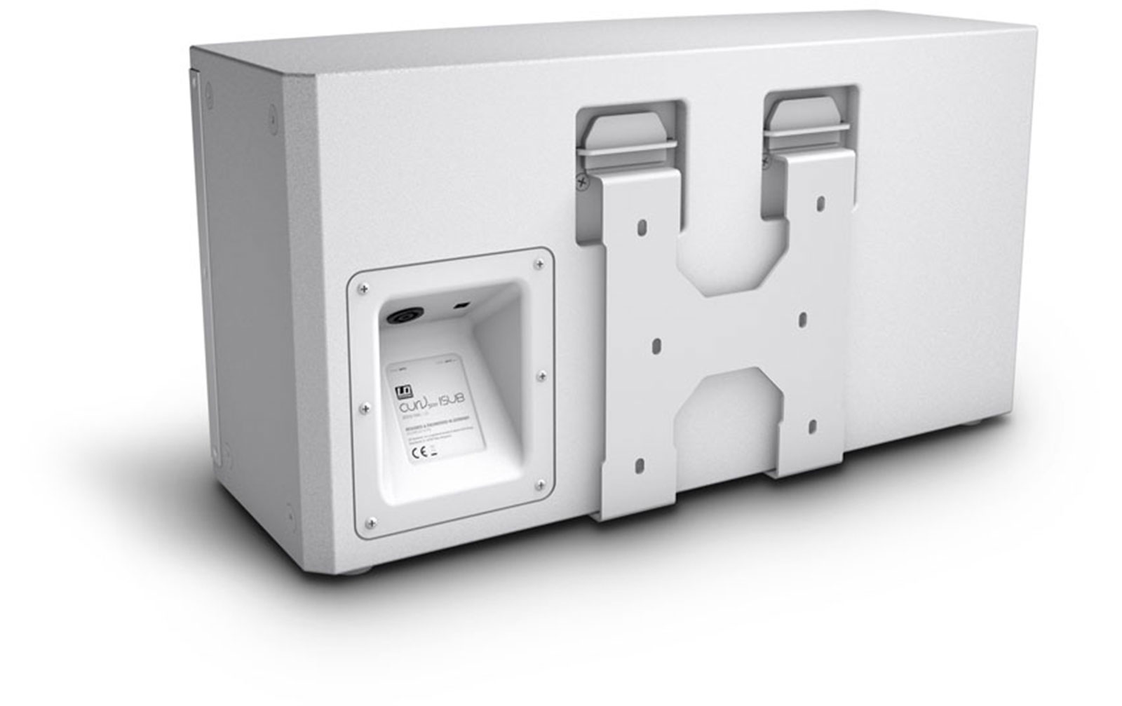 LD Systems CURV 500 iSub W 10" Installations Subwoofer 200 W weiß