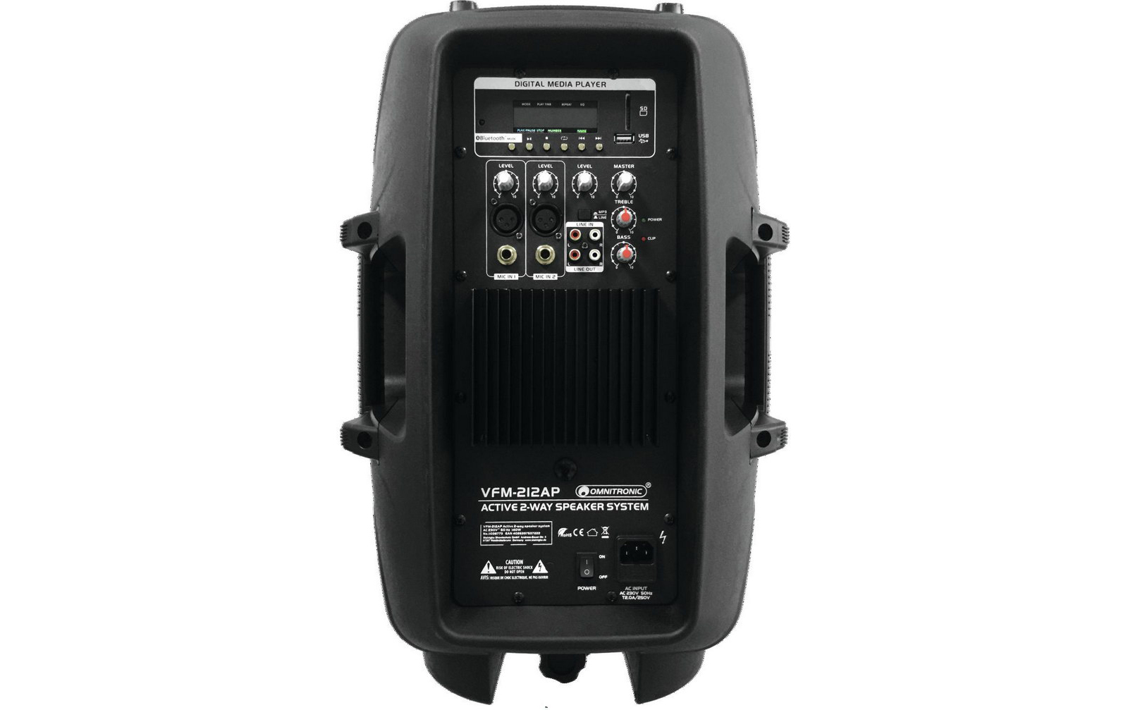 Omnitronic VFM-212AP 2-Wege Lautsprecher, aktiv