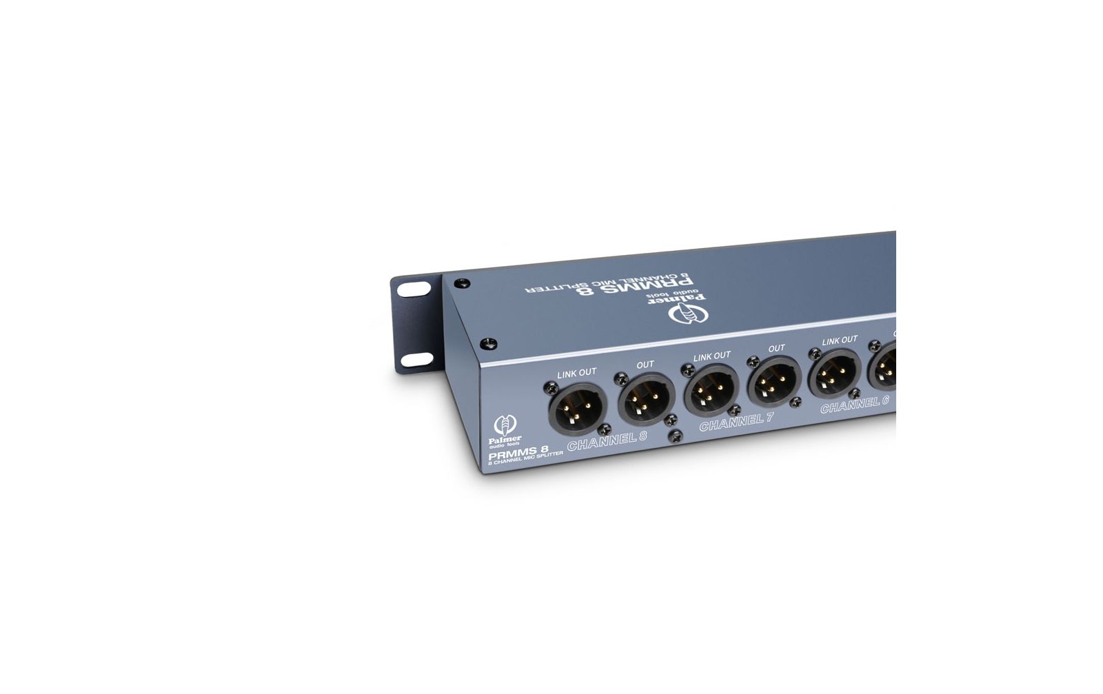 Palmer Pro RMMS 8 8-Kanal Mikrofon-Splitter