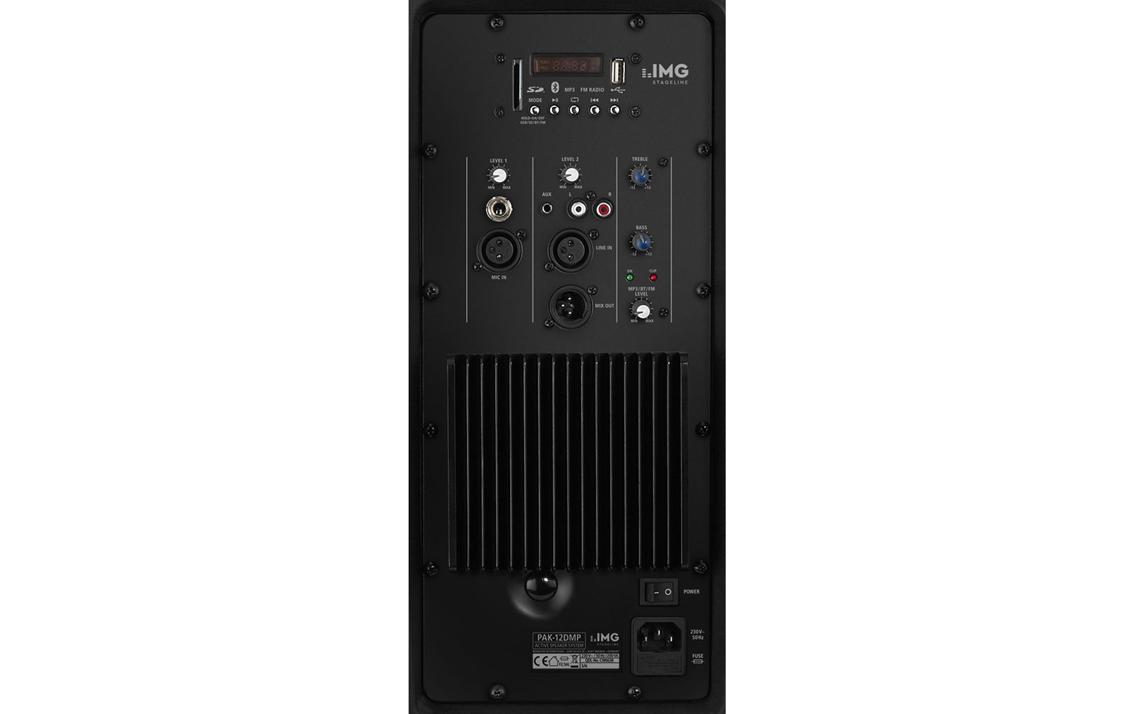 IMG Stageline PAK-12DMP Musiker-Aktivbox