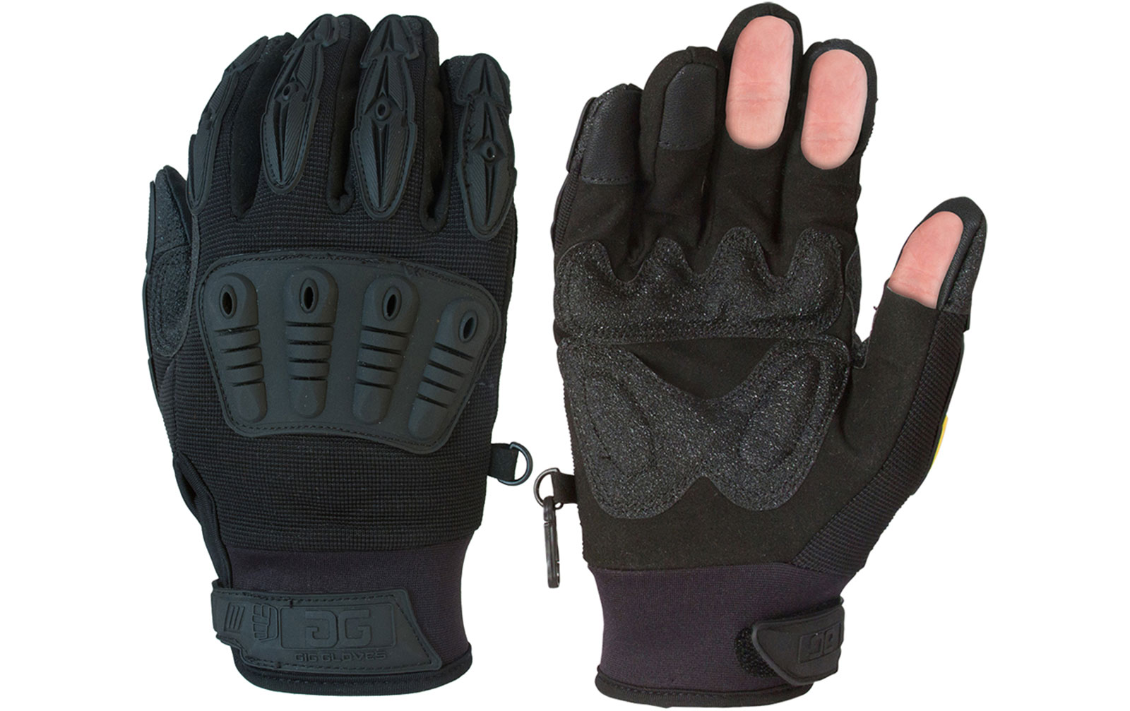Gig Gear Onyx Gloves, Paar, schwarz, S