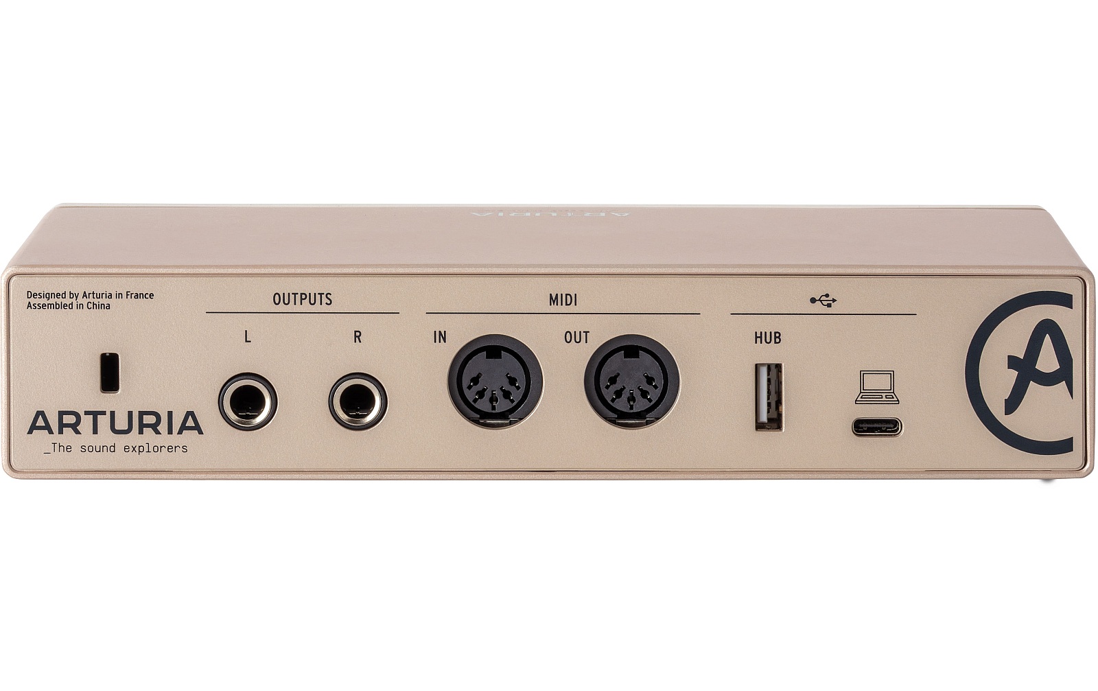 Arturia MiniFuse 2 Champagne