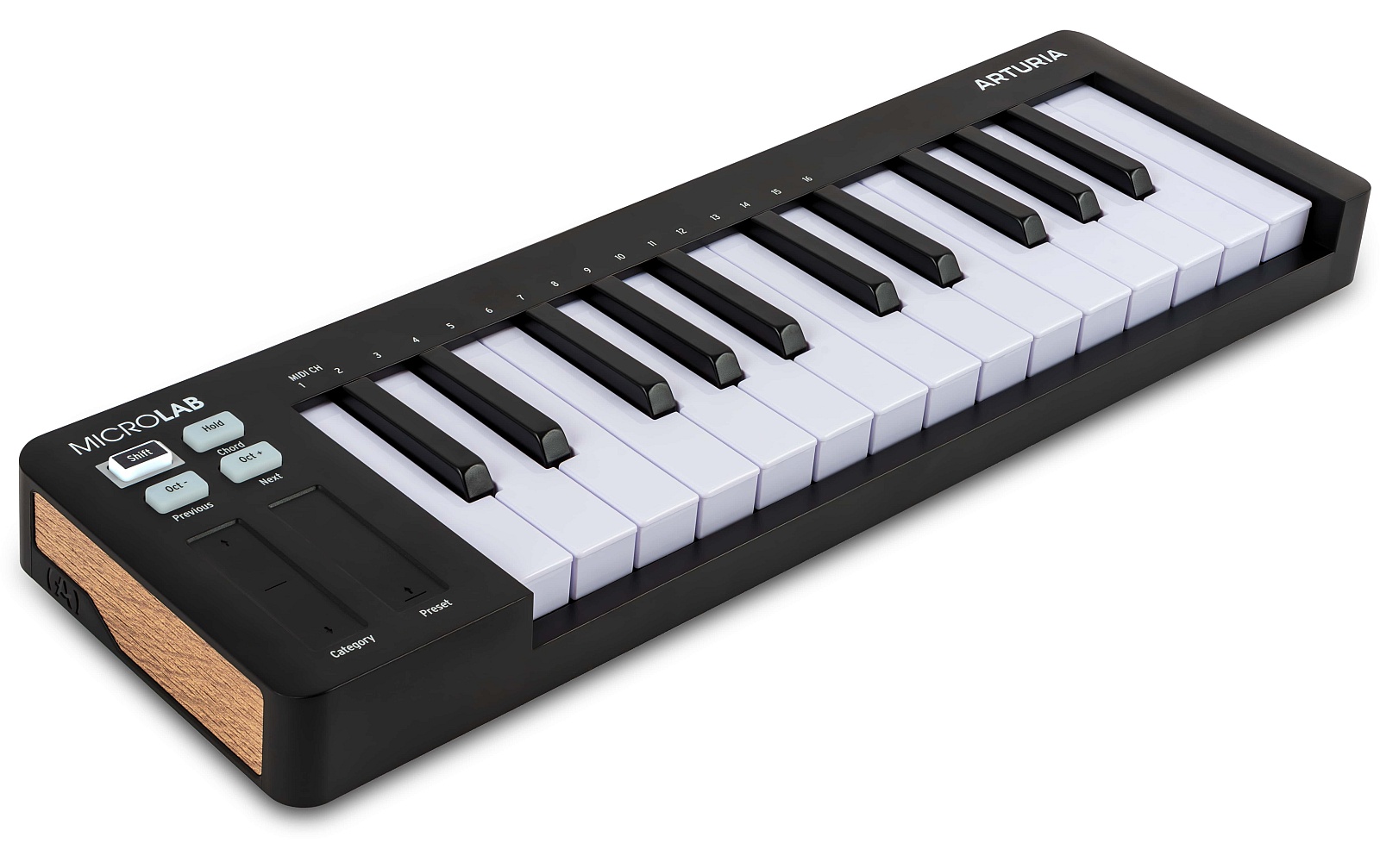 Arturia MicroLab Mk3 Black MIDI-Controller
