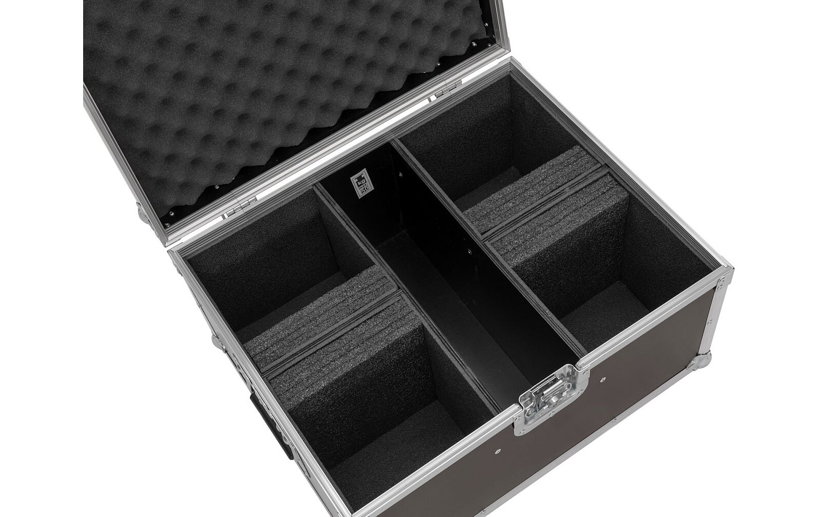 Roadinger Flightcase 4x AKKU UP-4 Entry/IP UP-4 Entry