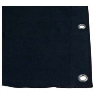 Showtec Backdrop schwarz / 6x9m