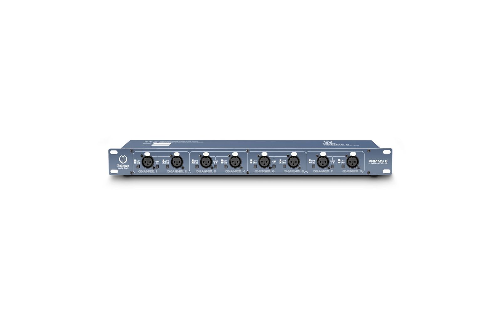 Palmer Pro RMMS 8 8-Kanal Mikrofon-Splitter