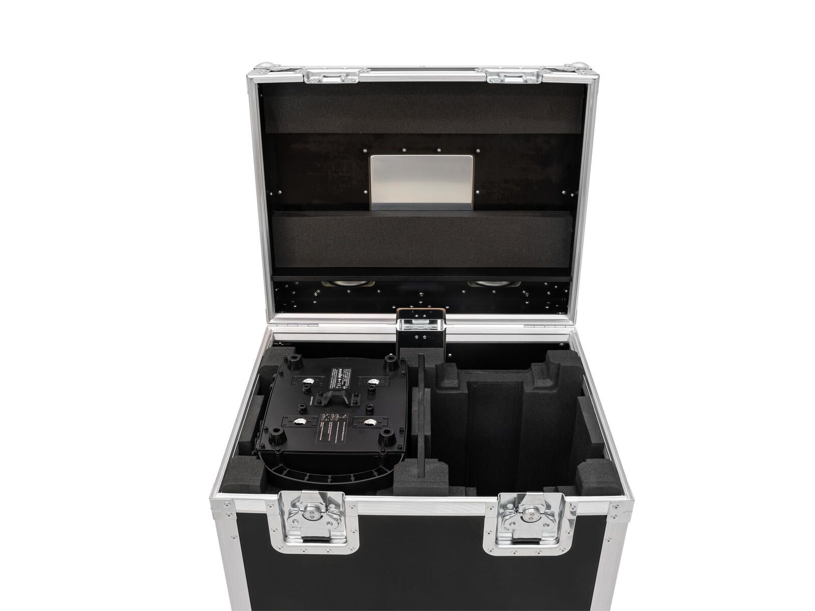 Roadinger Flightcase HIGHLINE 2x LED IP TMH-S250/B250, mit Rollen