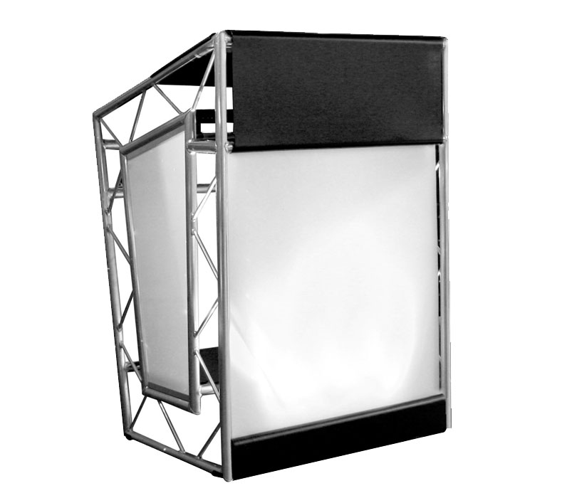 LiteConsole GO! Aluminium, kompakter DJ-Tisch