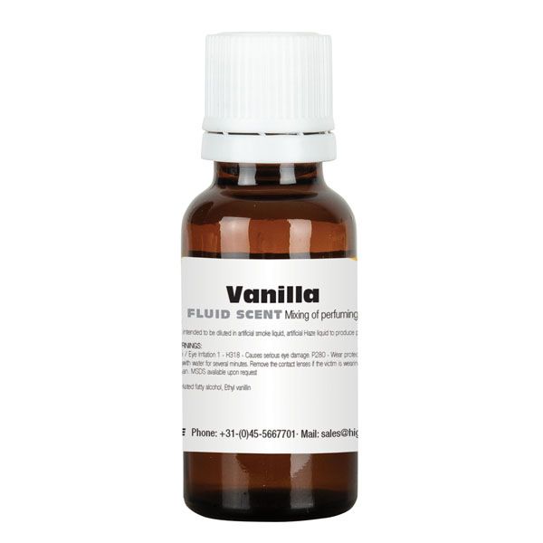 Showgear Fog Fluid Scent Vanilla 20ml